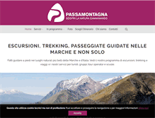 Tablet Screenshot of passamontagna.org